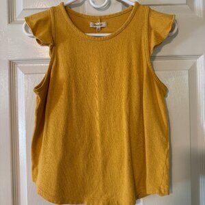 Madewell Golden Yellow Tank - Size S